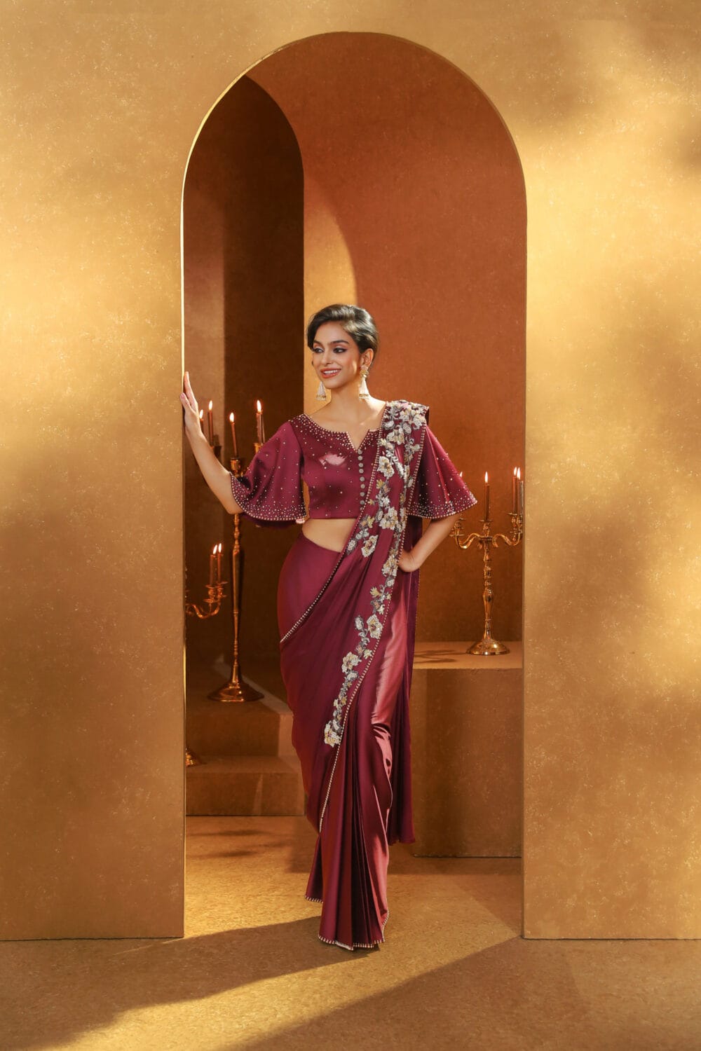 Aurora Vine Saree